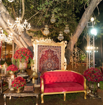 Photo-op and Lounge — Wedding decor — Alila Diwa Goa